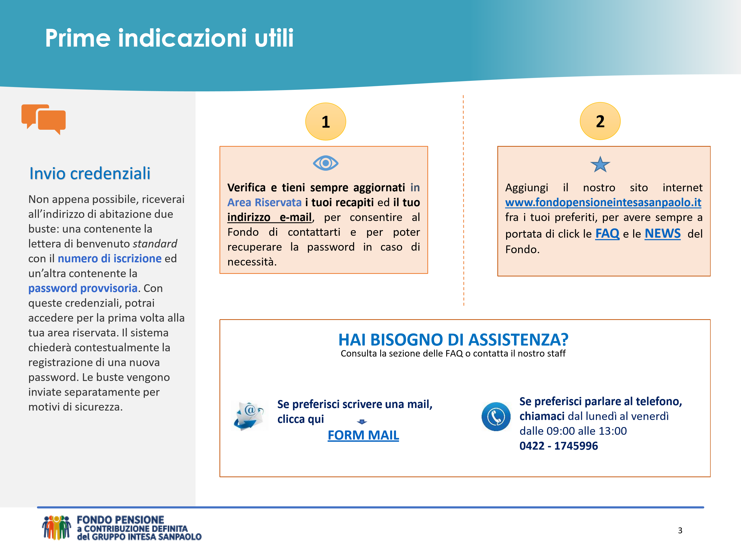 FABI Gruppo Intesa Sanpaolo Fondi Pensione Ex UBI Sono In Arrivo Le